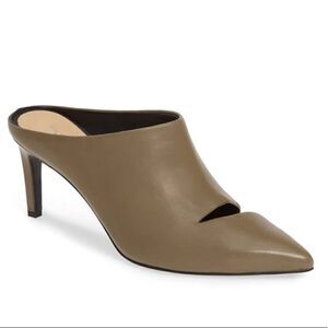 RAG & BONE Beha Slash Mule Light Olive Size 38